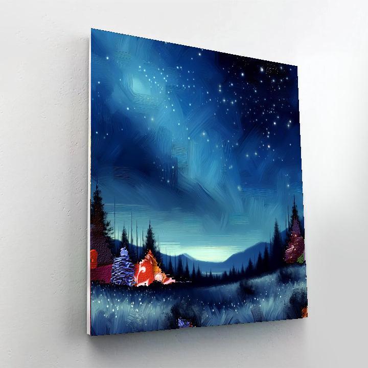 Starlit Whispers Numbered Painting Kits