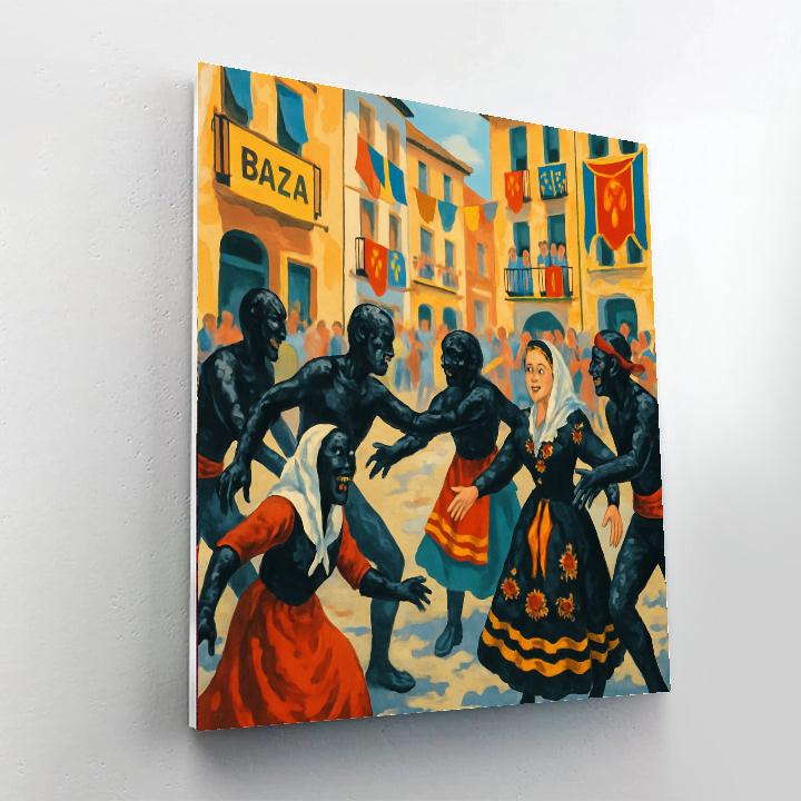 Cascamorras - Baza And Guadix Paint By Numbers Art