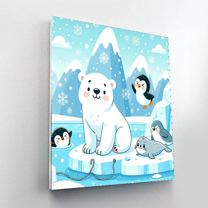 Explorers In The Arctic Paint By Numbers