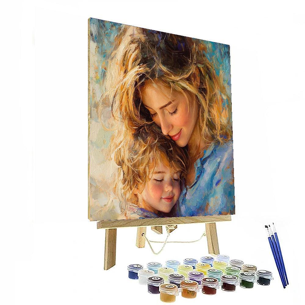 A Stroll Through Memory Lane Painting Number Kit