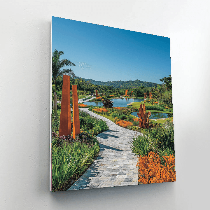 Inhotim - Brumadinho, Brazil Numbered Painting Kits