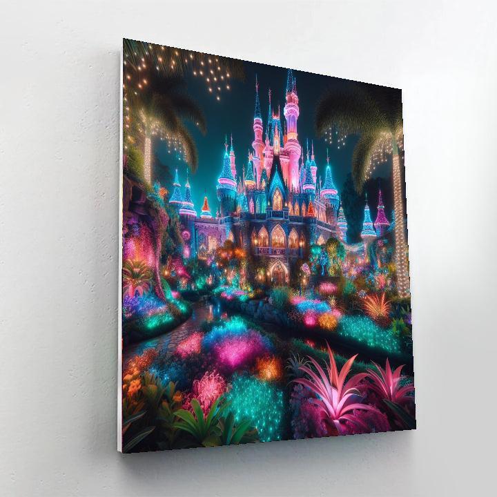 Fairytale Castle Fantasy Paint By Number