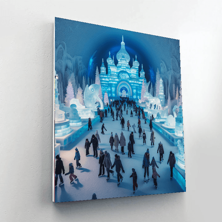 Kingdom Of Ice - Russia Paint By Color