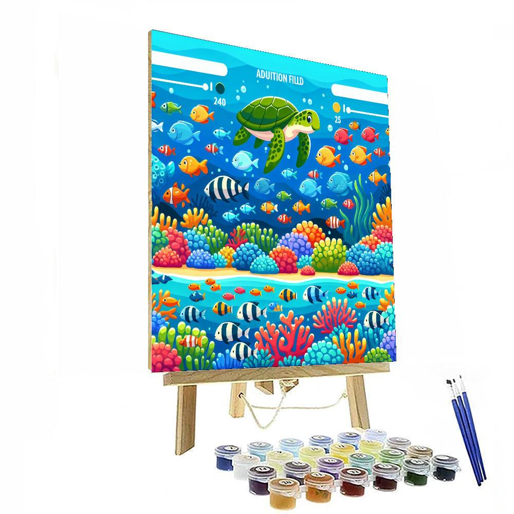 Ocean Life Celebration Paint By Color
