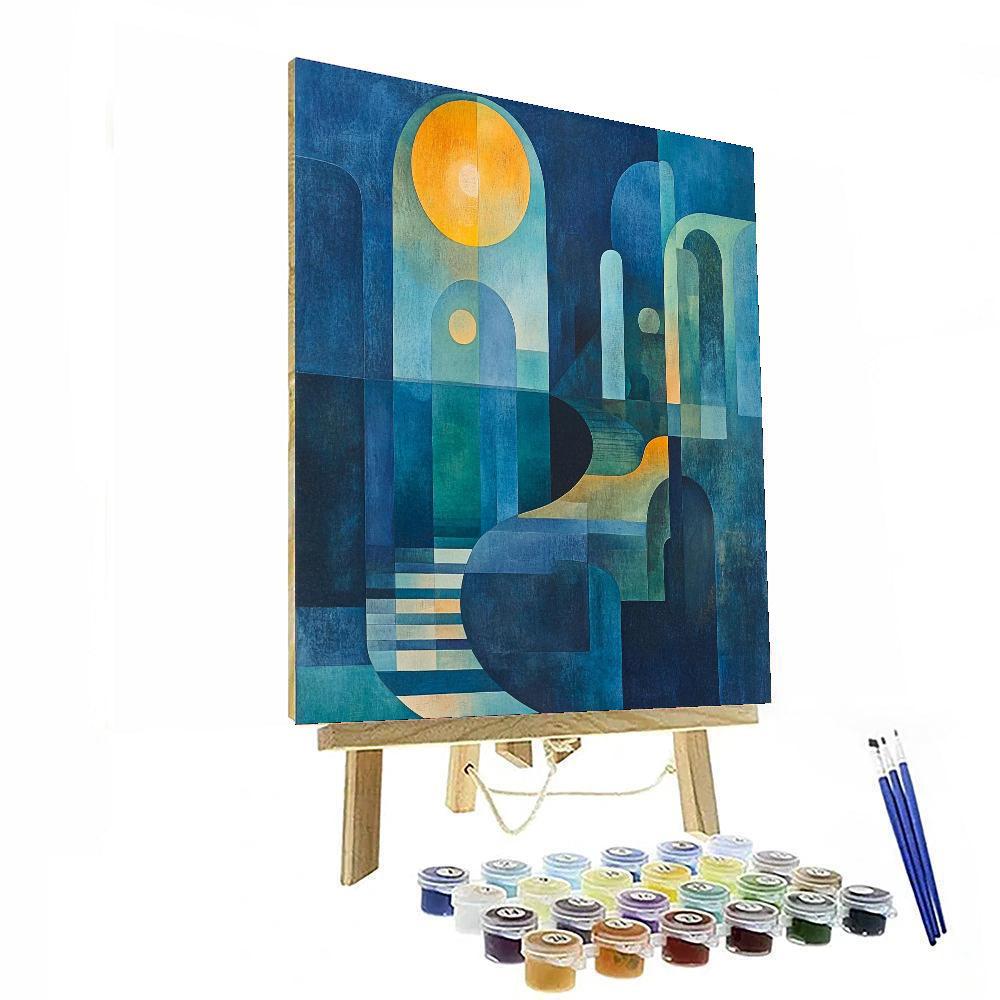 Max Ernst Inspired Echoes Of The Subconscious  Paint By Numbers Kits