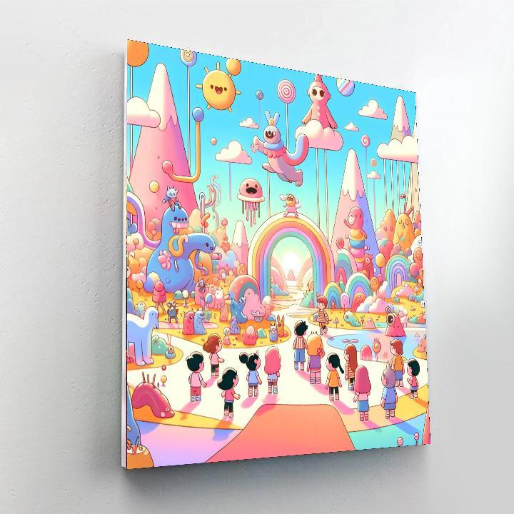 Dreamland Adventures Painting By Numbers Kit