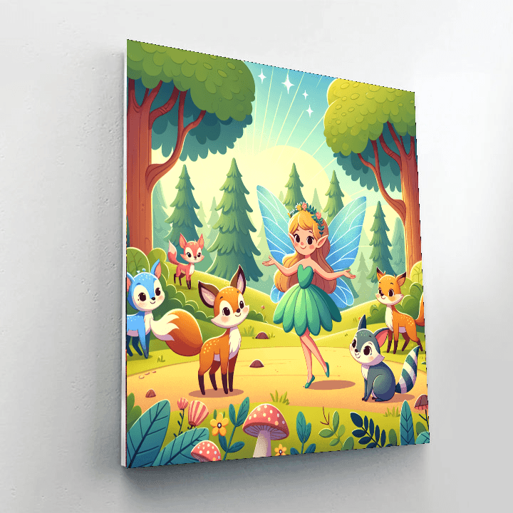 Fairytale Forest Paint By Number