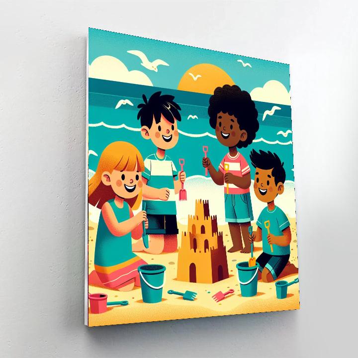 Beachside Paradise Numbered Painting Kits