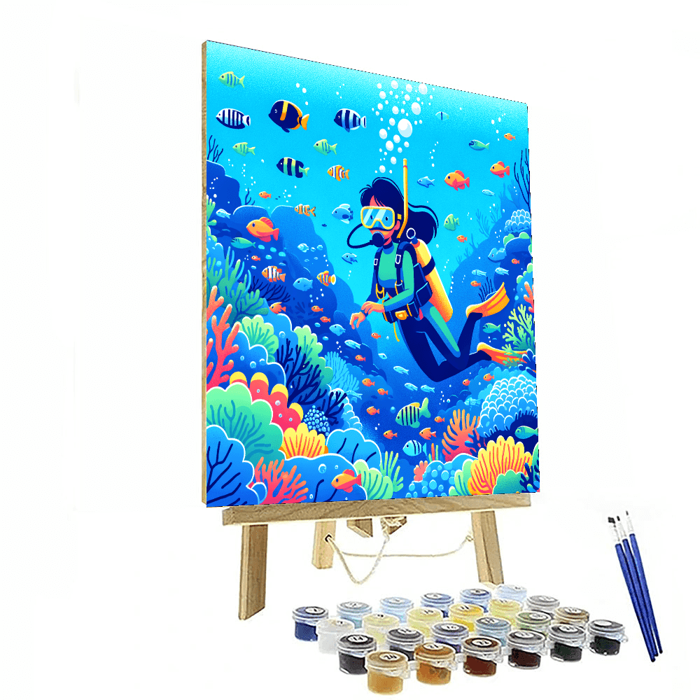 Under the Sea Exploration - DIY Painting By Numbers Kit – Artistry Rack