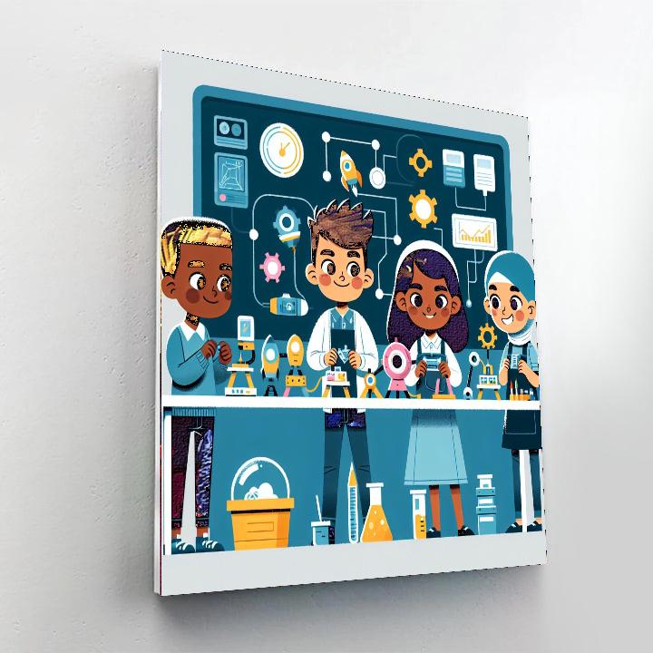 Gadget Galaxy Paint By Color