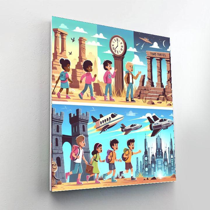 Adventure In Time Paint By Numbers Kits