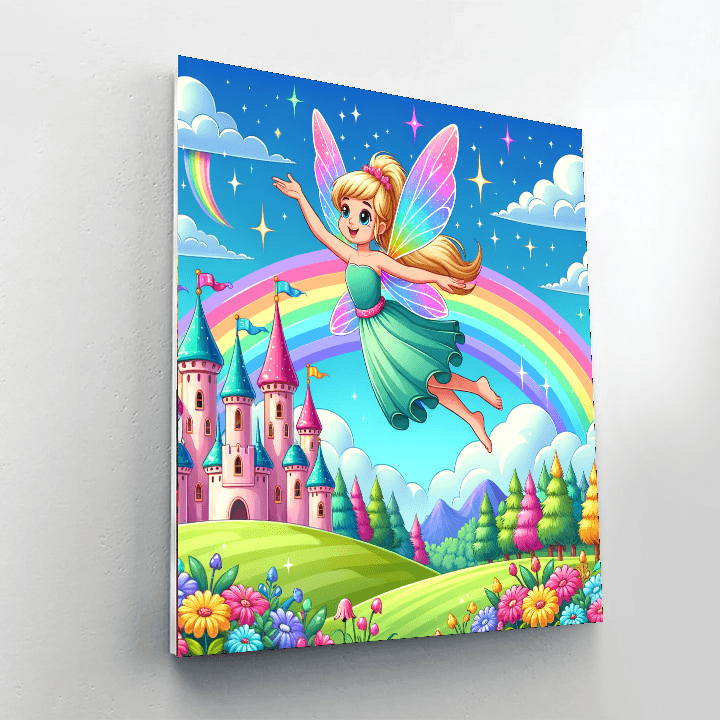 Dreamy Fairyland Escape DIY Paint By Numbers