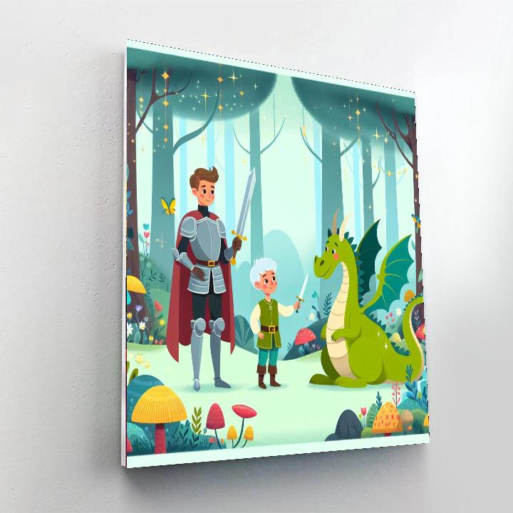 Fairy Tale Fables Paint By Numbers