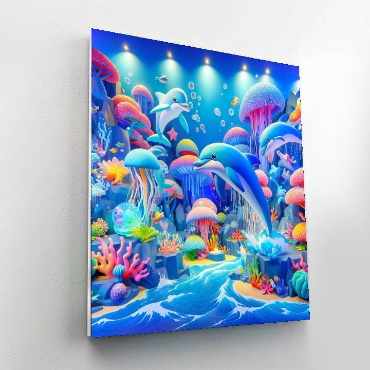 Under The Sea For Little Explorers Numbered Painting Kits