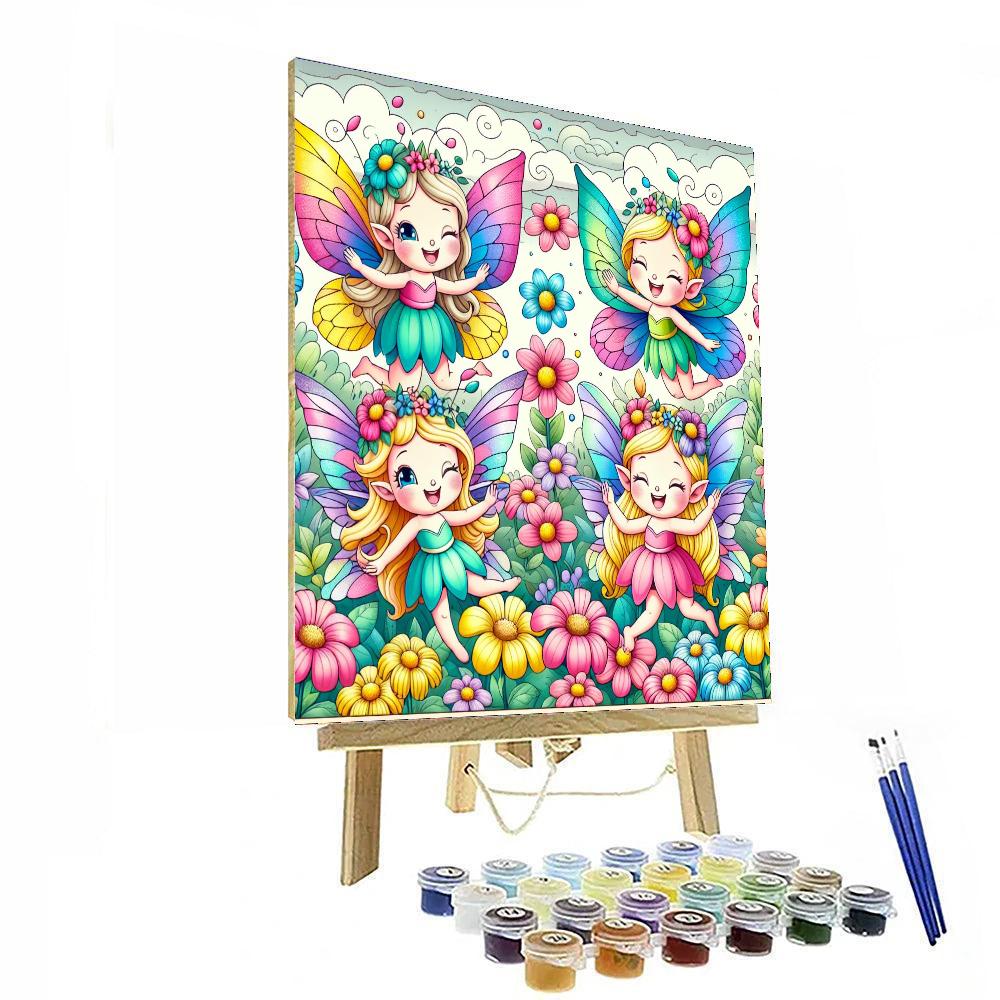 Friendly Faeries Paint By Numbers