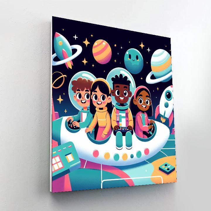 Intergalactic Adventure Paint By Number