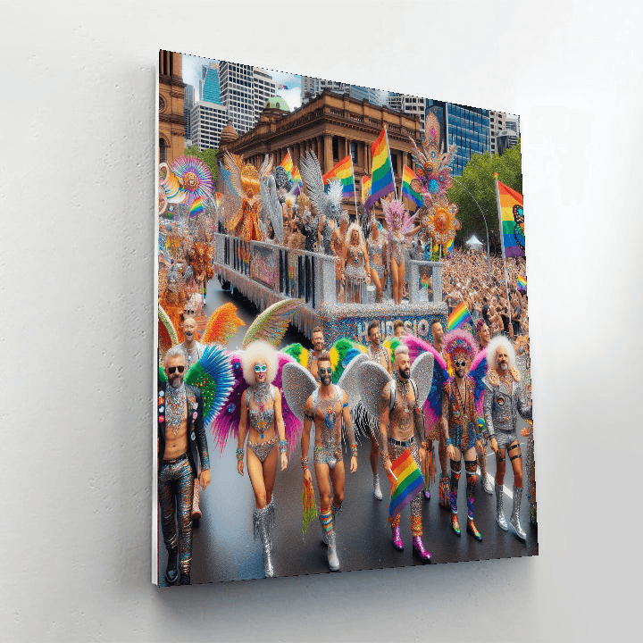 Sydney Gay And Lesbian Mardi Gras - Sydney, Australia DIY Paint By Numbers