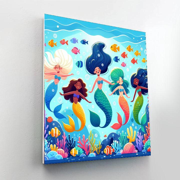 Underwater Fantasy Expedition Painting By Numbers Kit