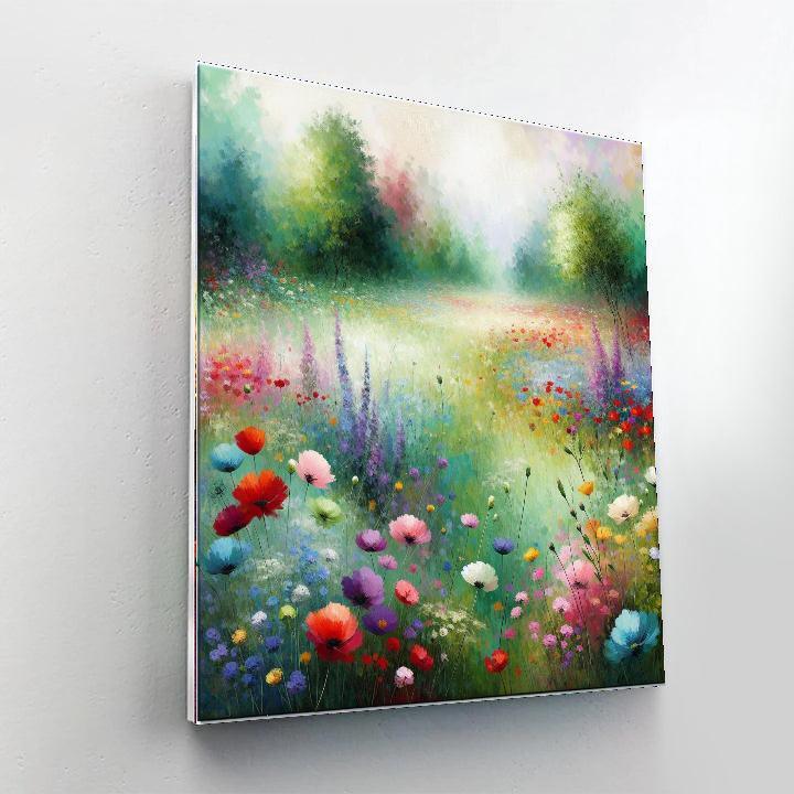 Wildflower Meadow Serenity Paint By Color