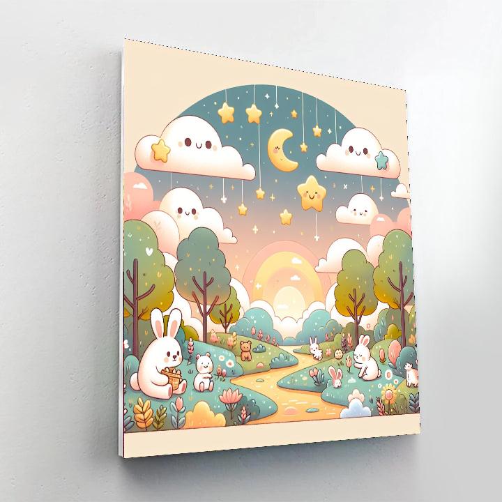 Sweet Dreams Land Painting Number Kit