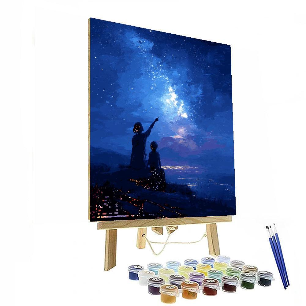 Love You To The Moon And Back Paint By Numbers Kits