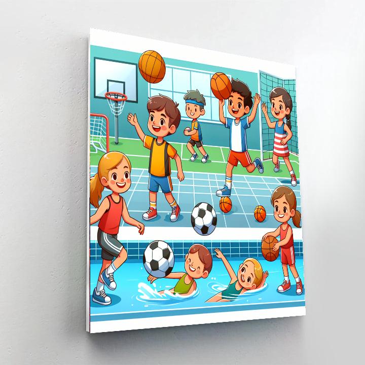 Fantastic Sports Adventure Paint By Numbers Kits