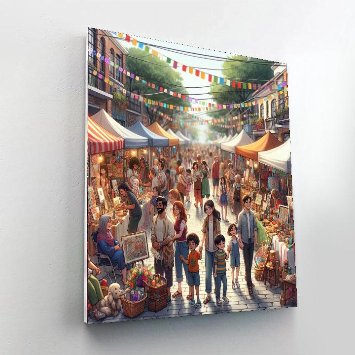 Abbot Kinney Festival - Venice Paint By Numbers