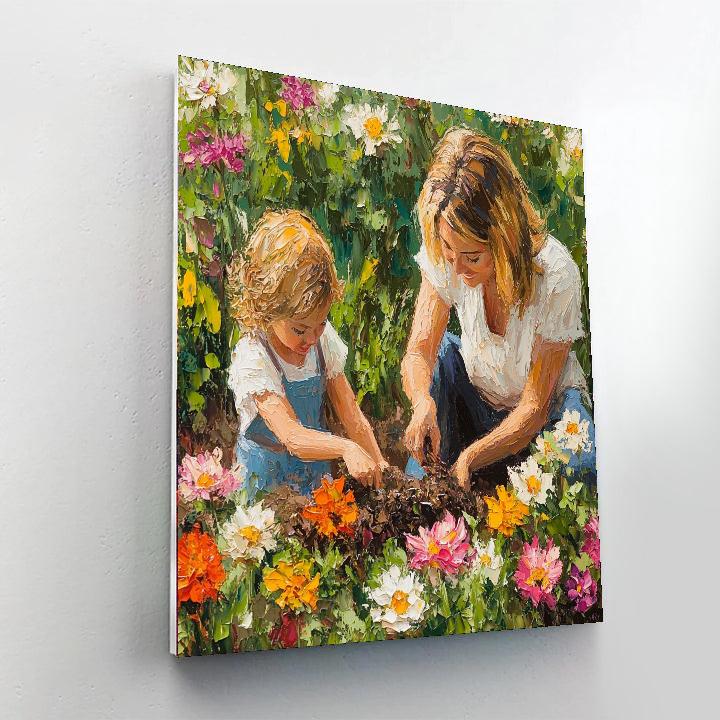 Mommy's Love Blooms Paint By Numbers Kits
