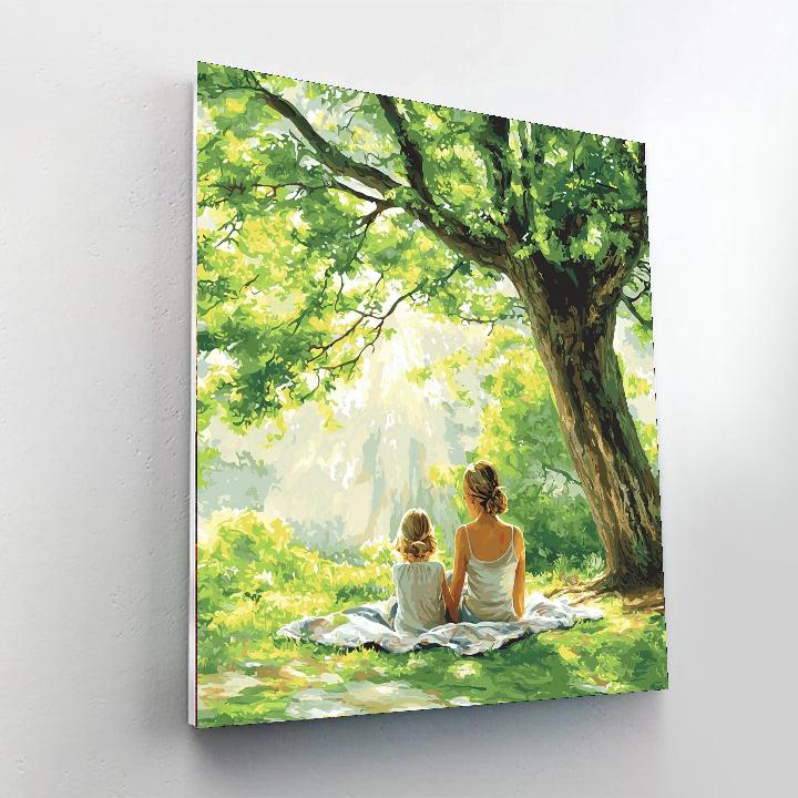 Under The Shade Of Love DIY Paint By Numbers