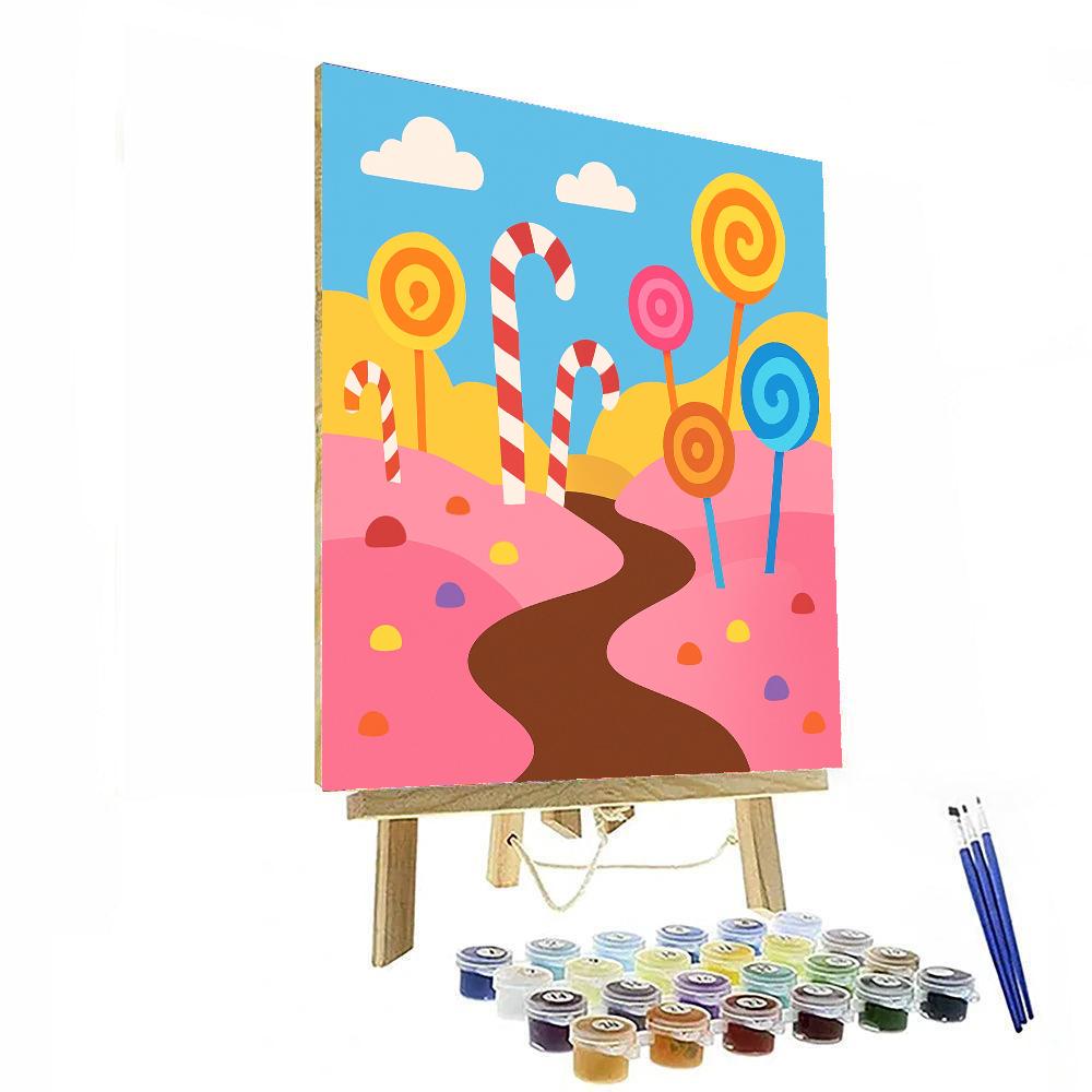 Colorful Candyland Escape Paint By Color