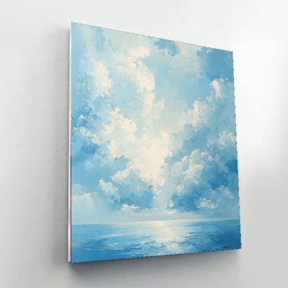 John Constable Inspired Chasing Clouds  Painting By Numbers Kit