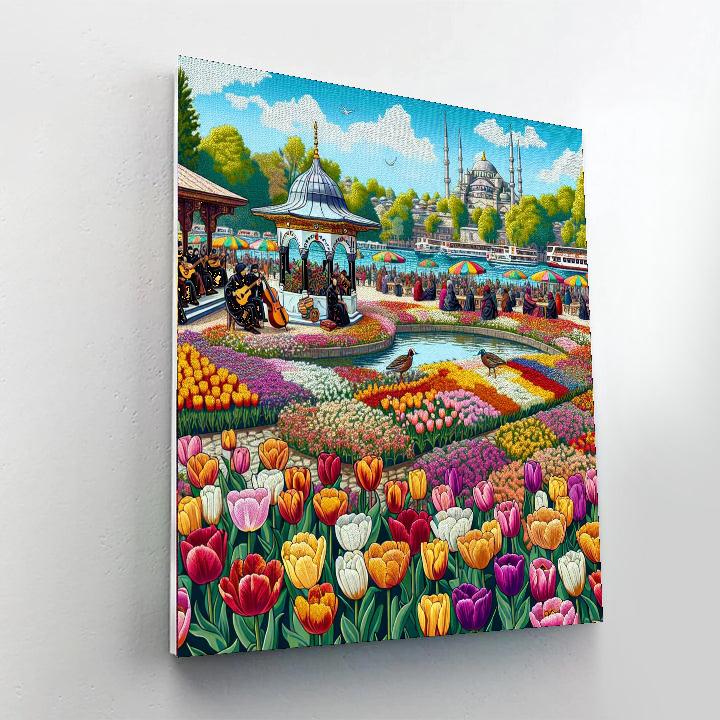 Tulip Festival - Turkey Paint By Numbers Kits