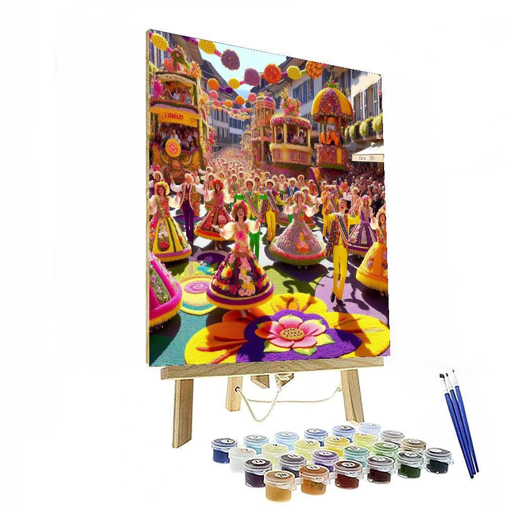 Festa Da Flor - Madeira Paint By Number