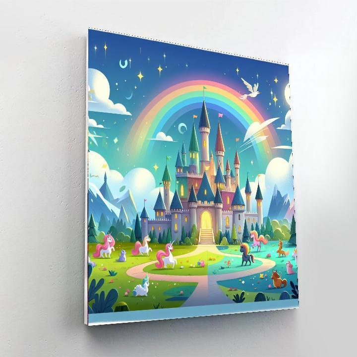 Mystical Castle Journey Numbered Painting Kits