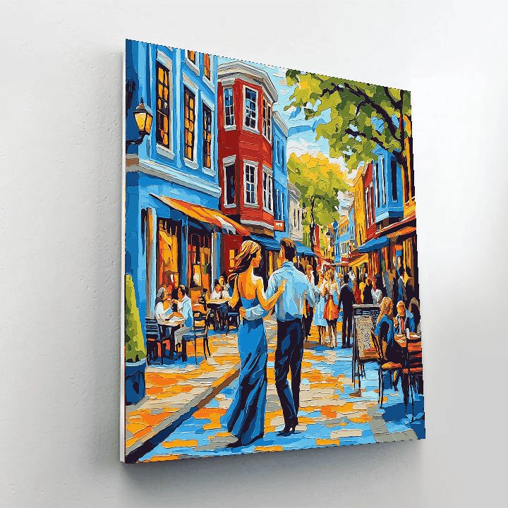 La Boca - Buenos Aires Numbered Painting Kits