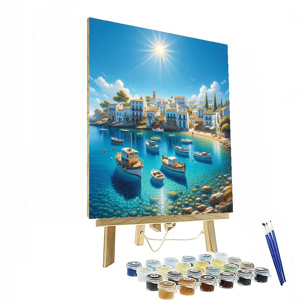 Mediterranean Delight DIY Paint By Numbers