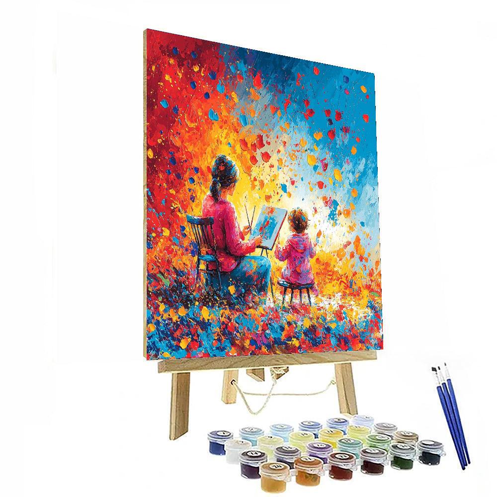 Heartfelt Handprints Numbered Painting Kits