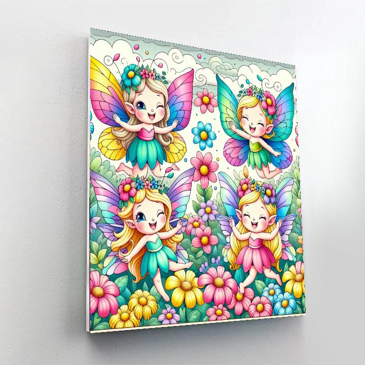 Friendly Faeries Paint By Numbers
