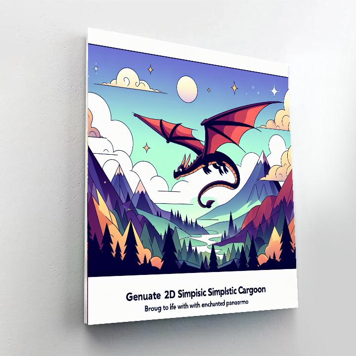 Mystical Dragon's Quest Numbered Painting Kits