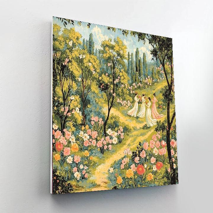 Sandro Botticelli Inspired Renaissance Gardens With Botticelli's Touch  Paint By Number