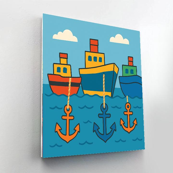 Nautical Knots Paint By Numbers Kits