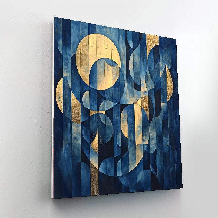 Gustav Klimt Inspired Spiritual Journey  Paint By Numbers Art