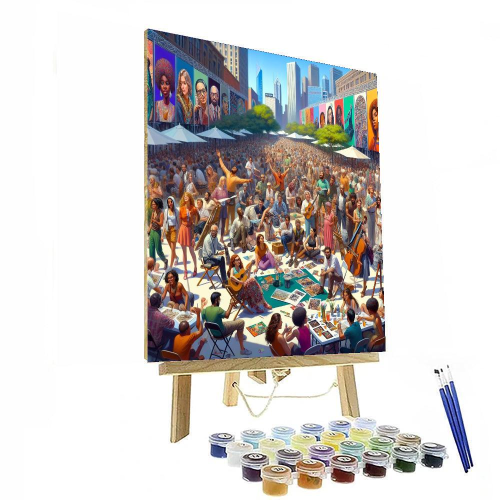 International Festival Of Arts And Ideas Paint By Numbers