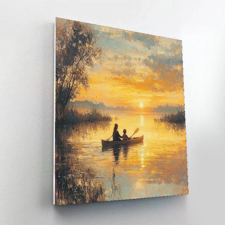 Reflective Waters, Radiant Bonds Numbered Painting Kits