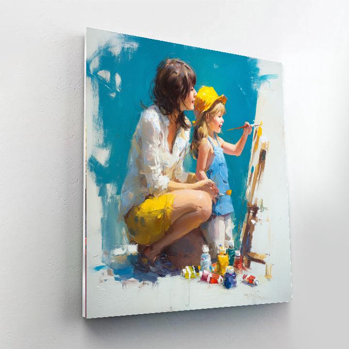 A Day Of Joy And Creativity DIY Paint By Numbers