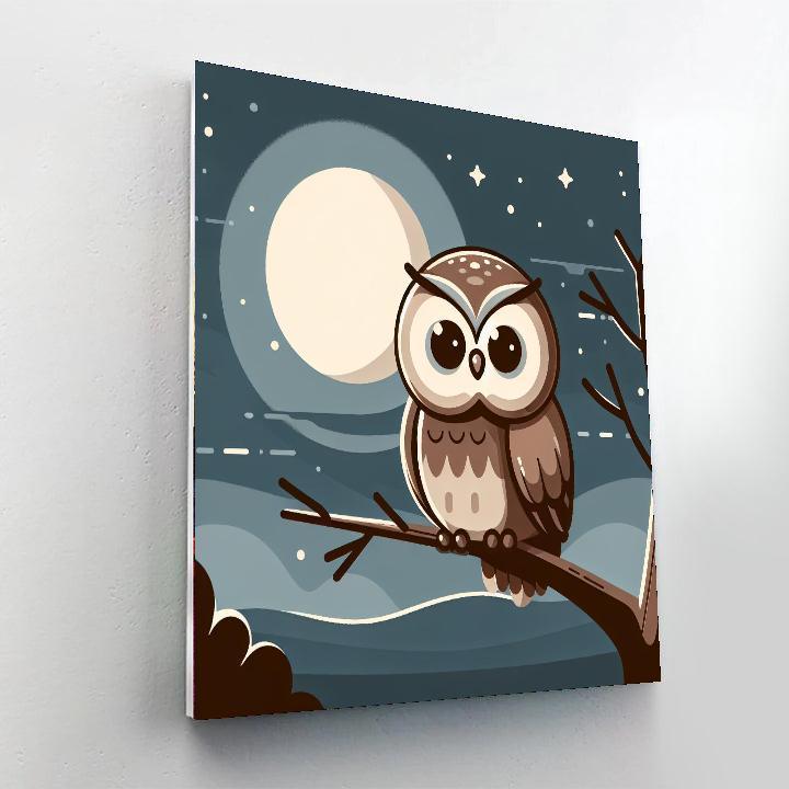 Curious Owl Wisdom Paint By Numbers Kits