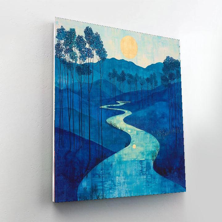 Nandalal Bose Inspired Dance Of The River Spirits  DIY Paint By Numbers