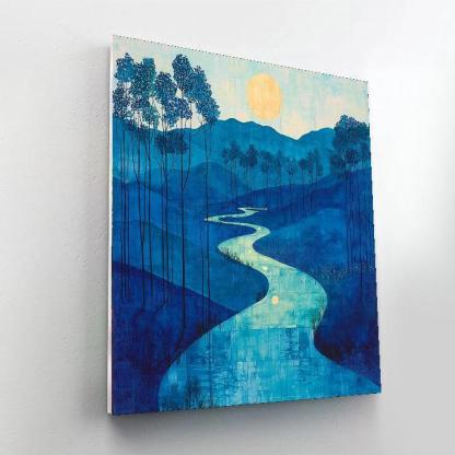 Nandalal Bose Inspired Dance Of The River Spirits  DIY Paint By Numbers