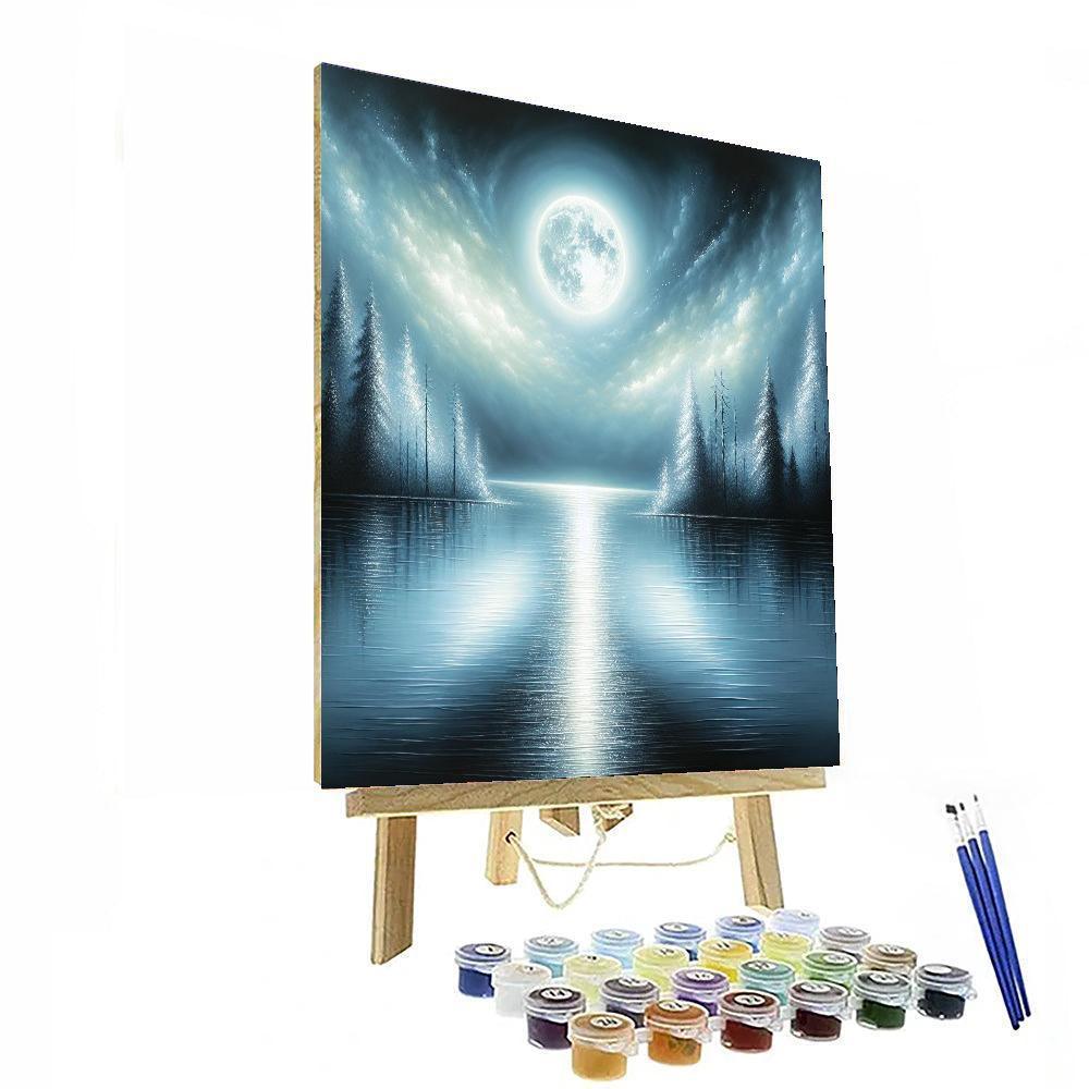 Mystical Enchanted Lake Paint By Color