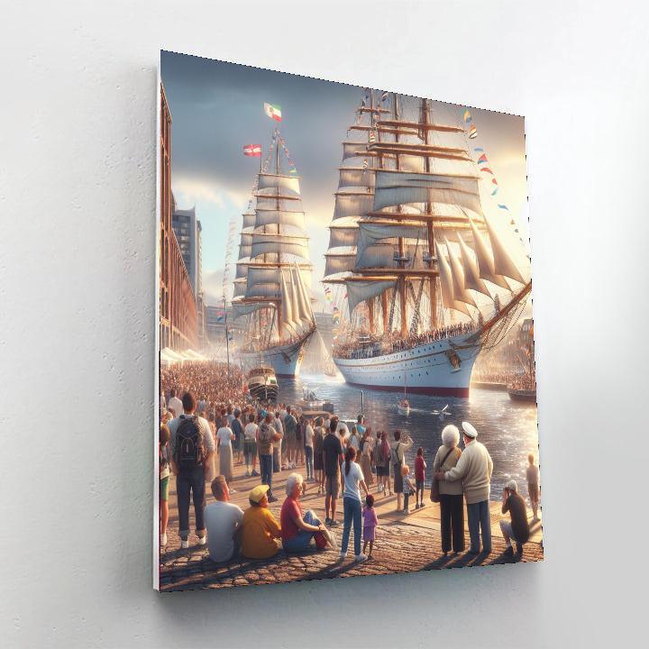 The Tall Ships Races Paint By Number